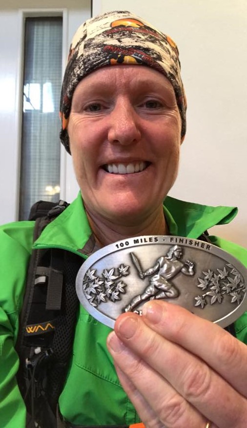 Nicky at the Centurion Autumn 100