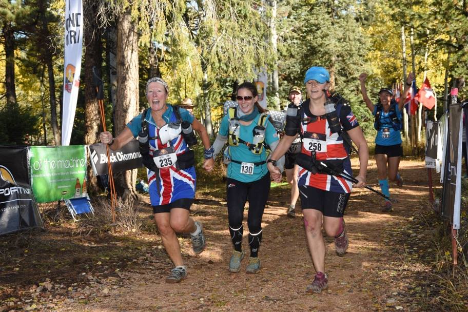 Nicky at Finish line